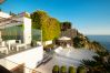 Villa à La Herradura - Incroyable villa de luxe de 7 chambres sur la falaise sur la mer avec piscine privée, sauna et jacuzzi