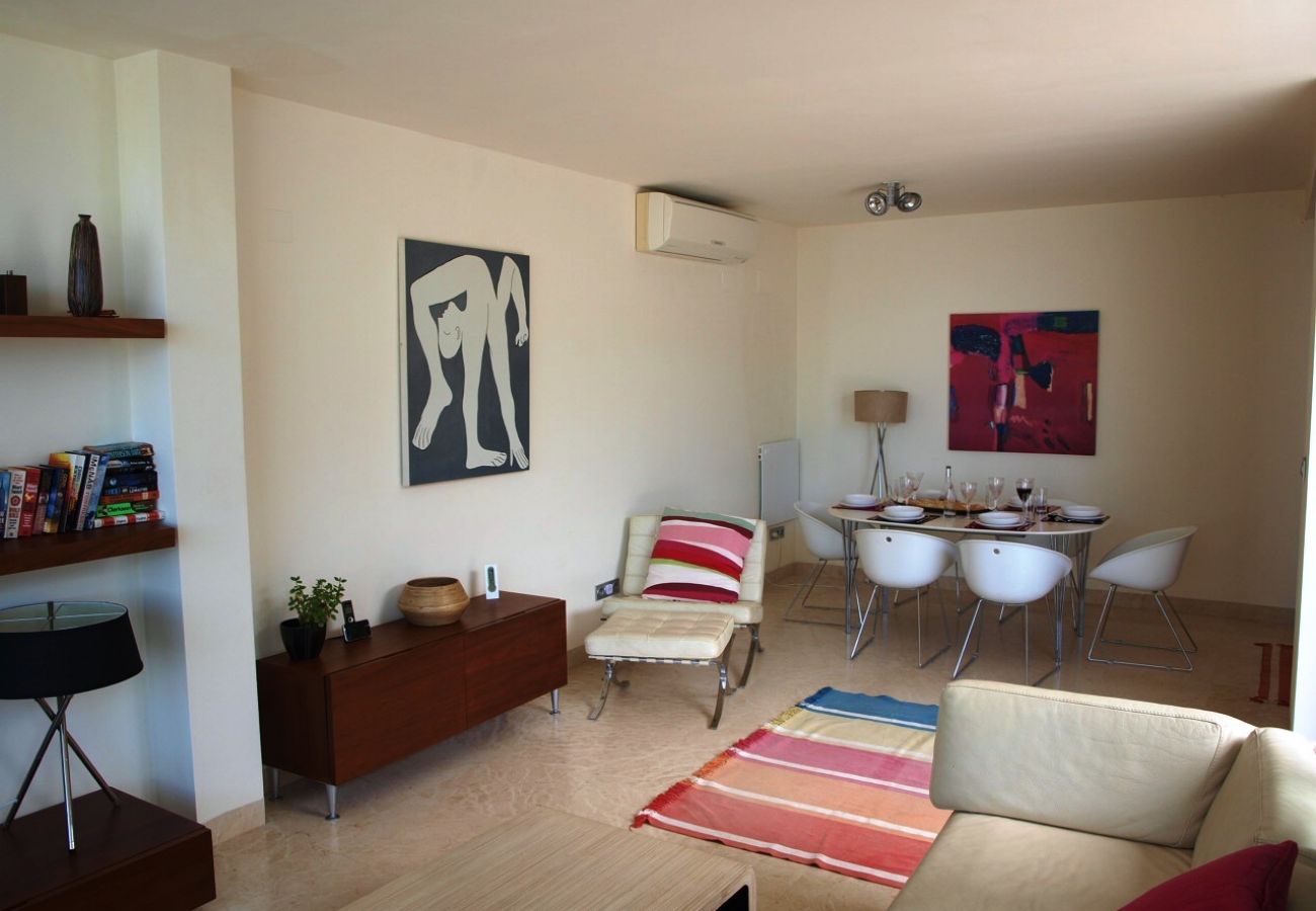 Villa à La Herradura - Belle villa de 3 chambres avec vue et piscine chauffée
